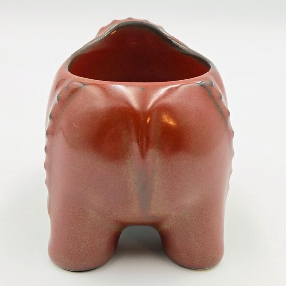 PartyLite Elephant Tealight Candle Holders Brown Boho Home Décor Ceramic Read - Picture 7 of 15